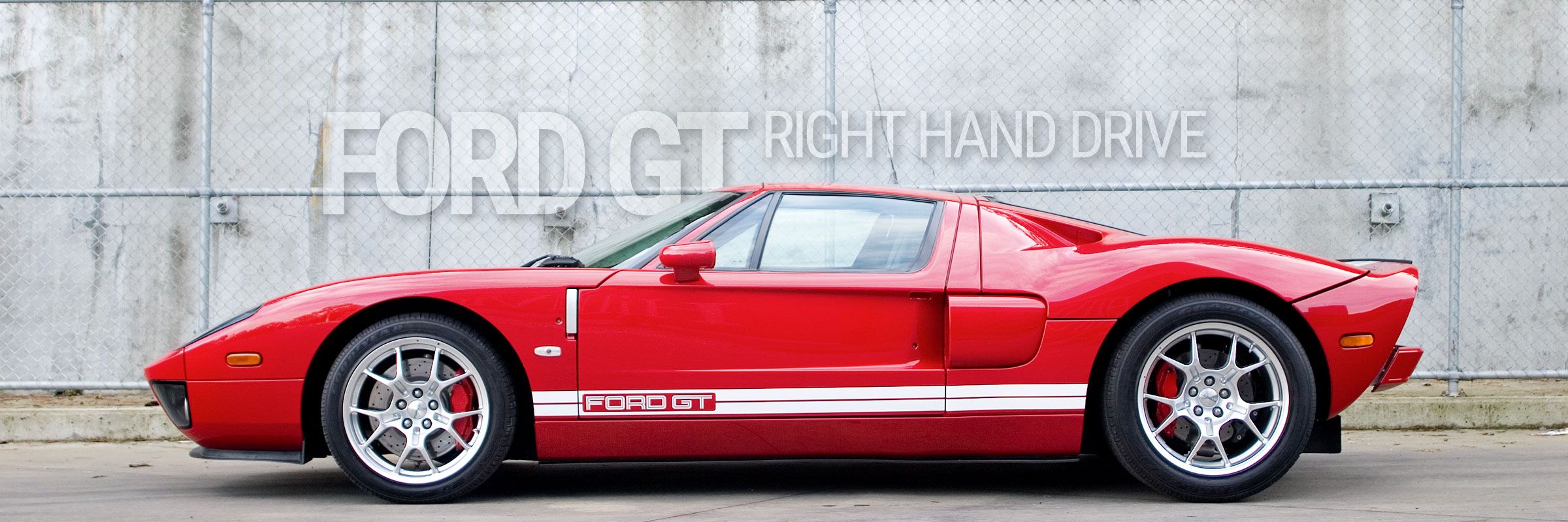 Ford GT Supercar Right Hand Drive